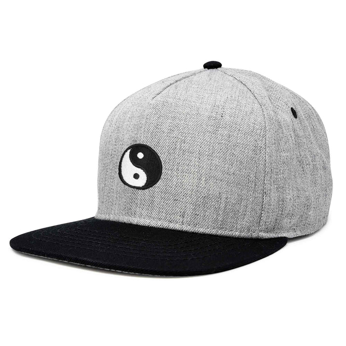 Dalix Yin Yang Snapback Hat