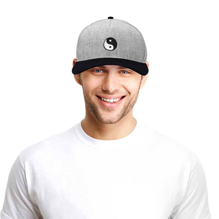 Dalix Yin Yang Snapback Hat