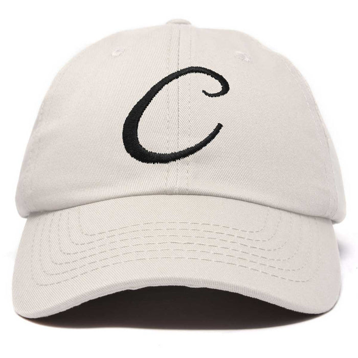 Dalix Initial Letter C Hat