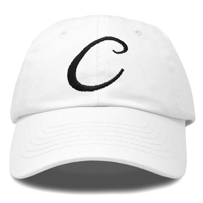 Dalix Initial Letter C Hat