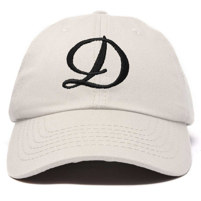 Dalix Initial Letter D Hat