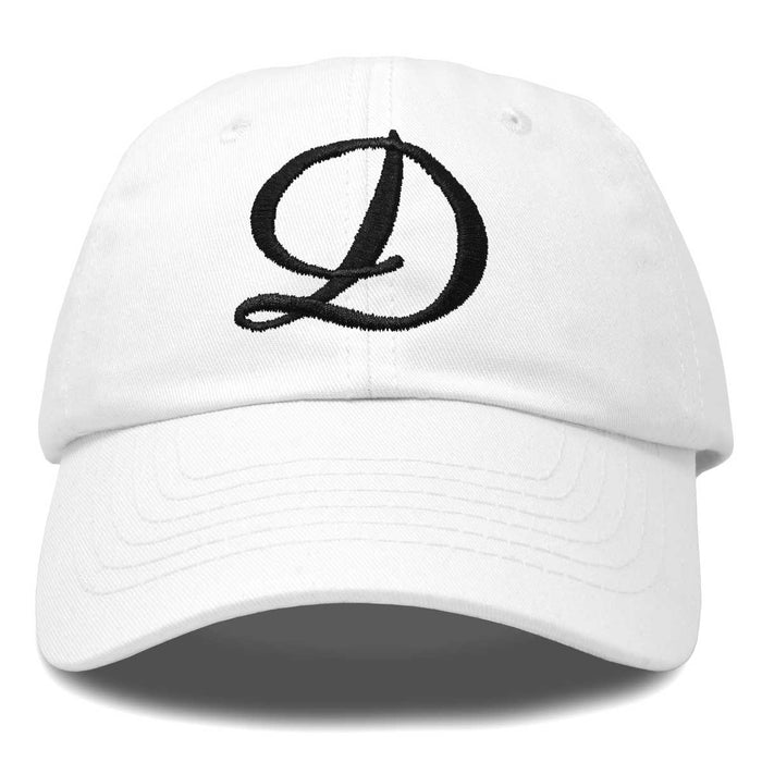Dalix Initial Letter D Hat