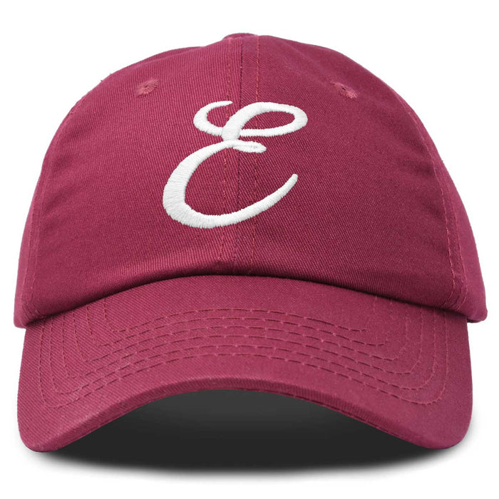 Dalix Initial Letter E Hat