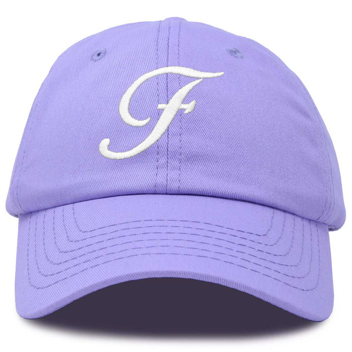 Dalix Initial Letter F Hat