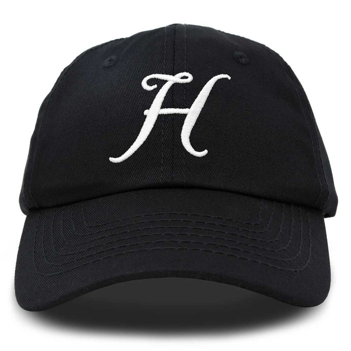 Dalix Initial Letter H Hat