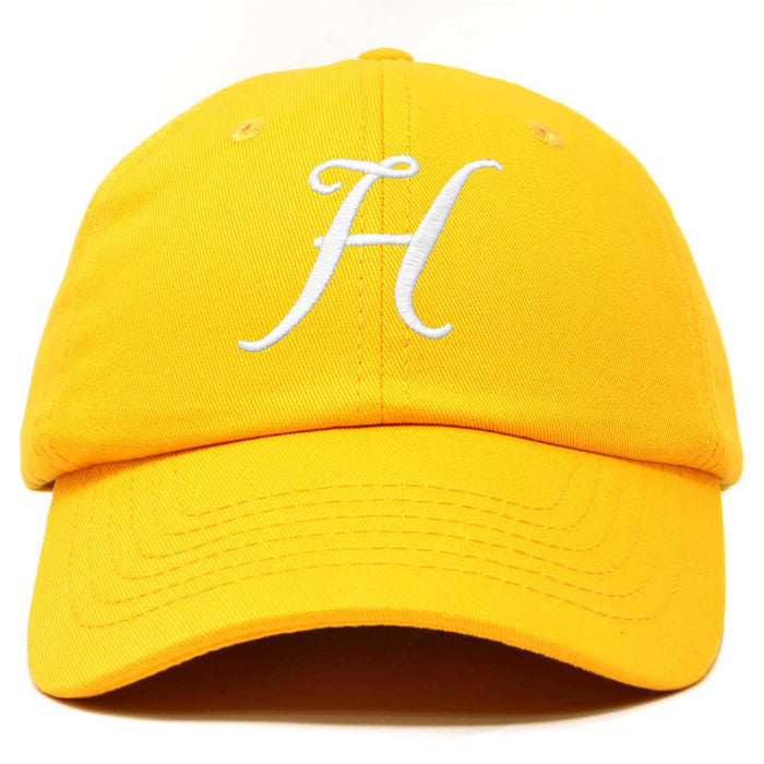 Dalix Initial Letter H Hat