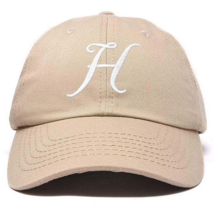 Dalix Initial Letter H Hat