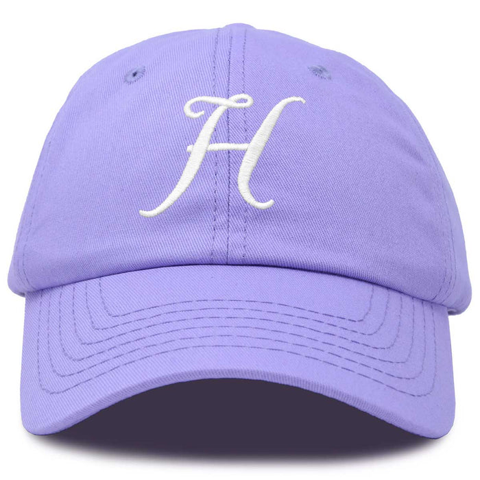 Dalix Initial Letter H Hat