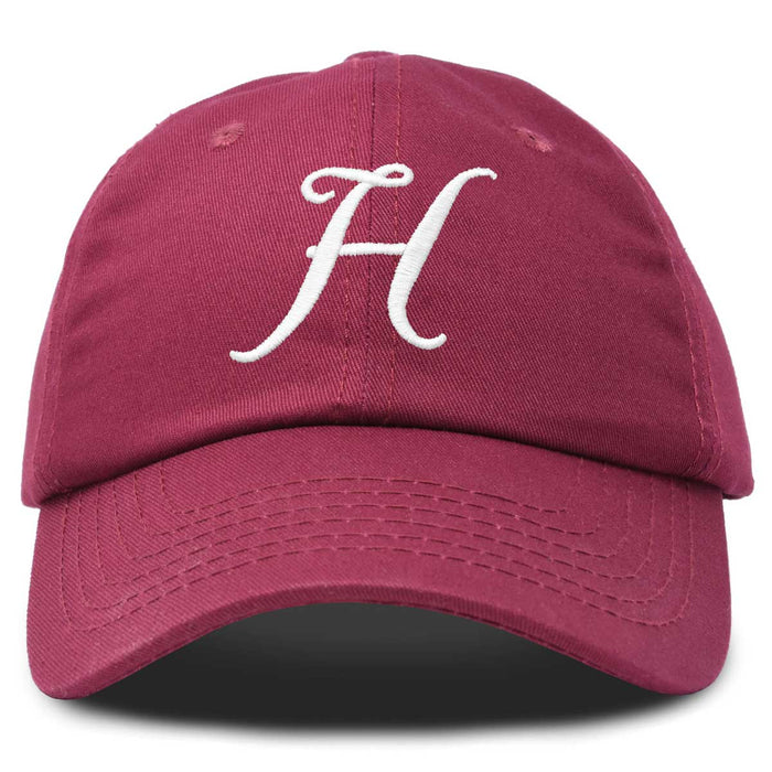 Dalix Initial Letter H Hat