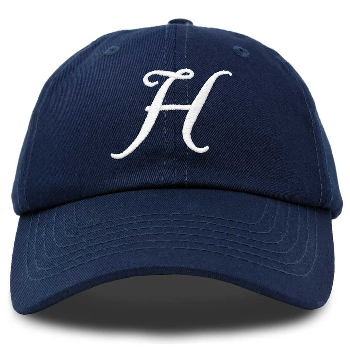 Dalix Initial Letter H Hat