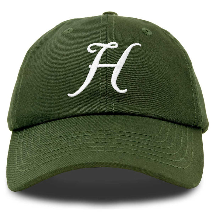 Dalix Initial Letter H Hat