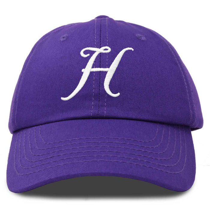 Dalix Initial Letter H Hat