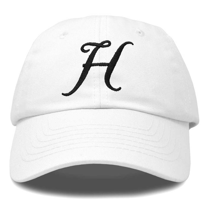 Dalix Initial Letter H Hat