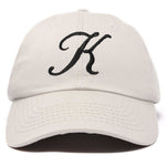 Dalix Initial Letter K Hat