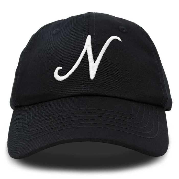 Dalix Initial Letter N Hat