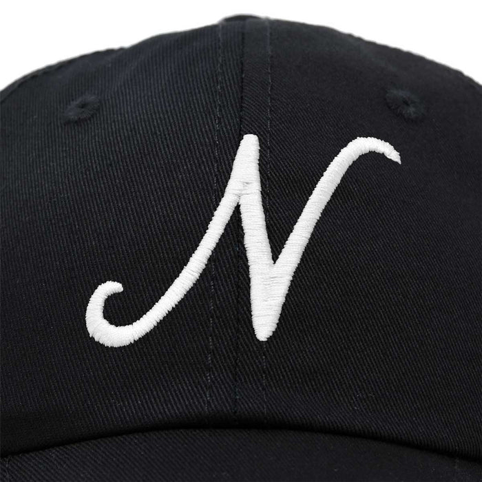 Dalix Initial Letter N Hat
