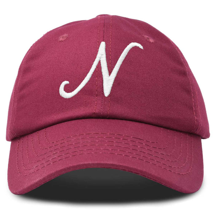 Dalix Initial Letter N Hat
