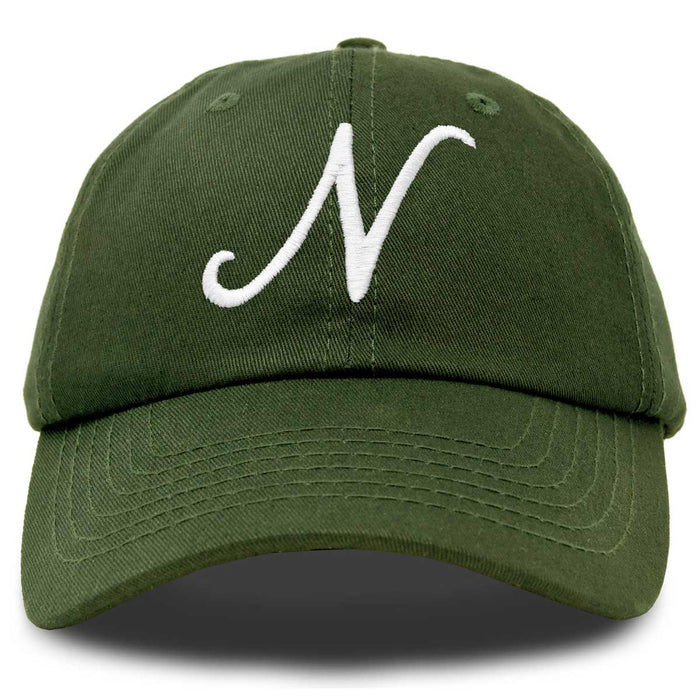 Dalix Initial Letter N Hat
