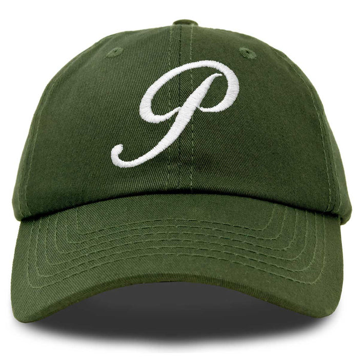 Dalix Initial Letter P Hat