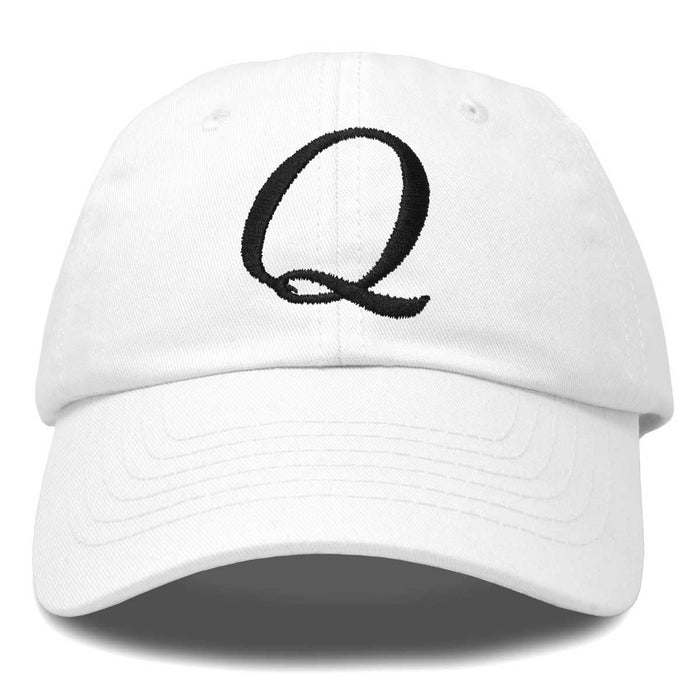 Dalix Initial Letter Q Hat