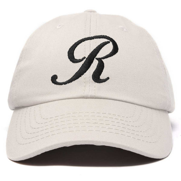 Dalix Initial Letter R Hat