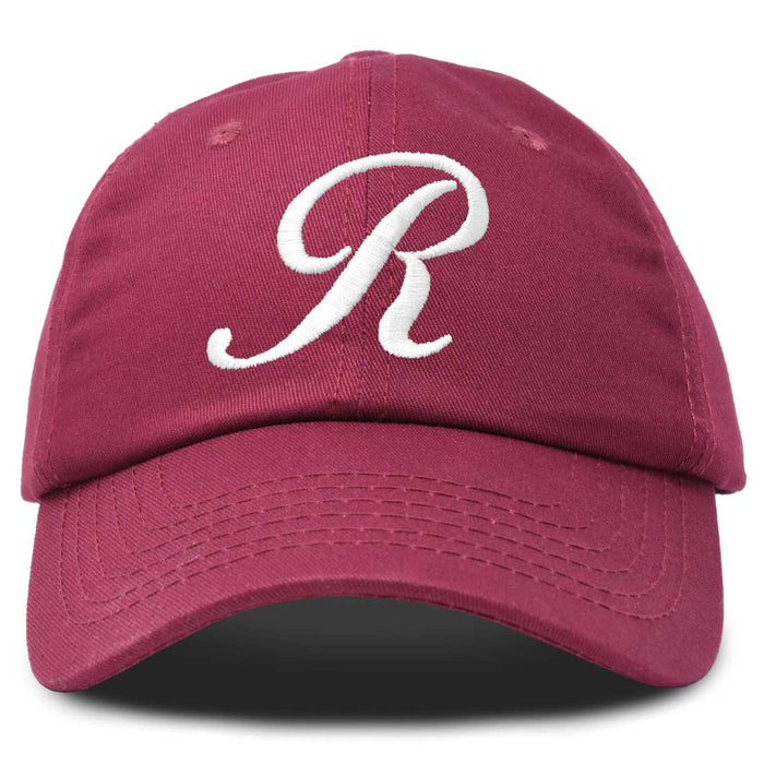 Dalix Initial Letter R Hat