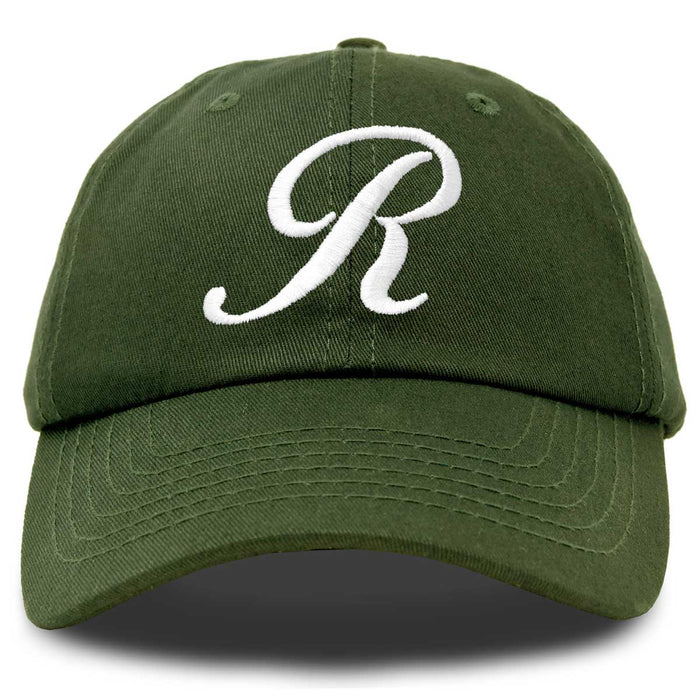 Dalix Initial Letter R Hat