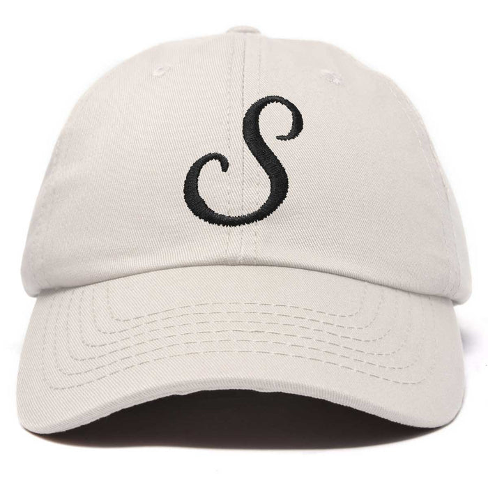 Dalix Initial Letter S Hat