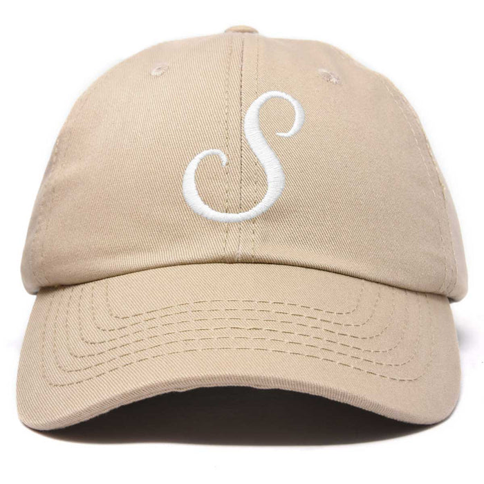 Dalix Initial Letter S Hat