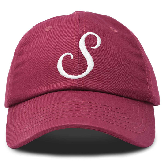 Dalix Initial Letter S Hat