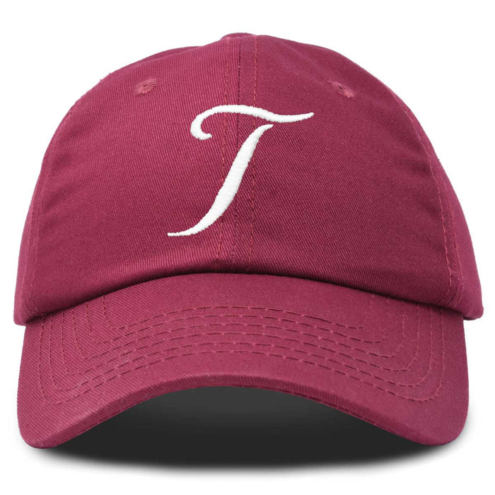 Dalix Initial Letter T Hat