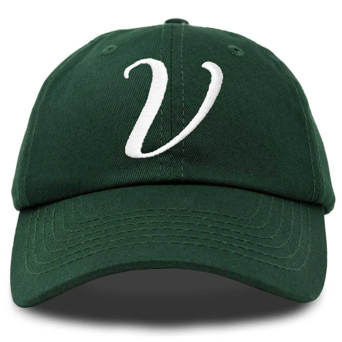 Dalix Initial Letter V Hat