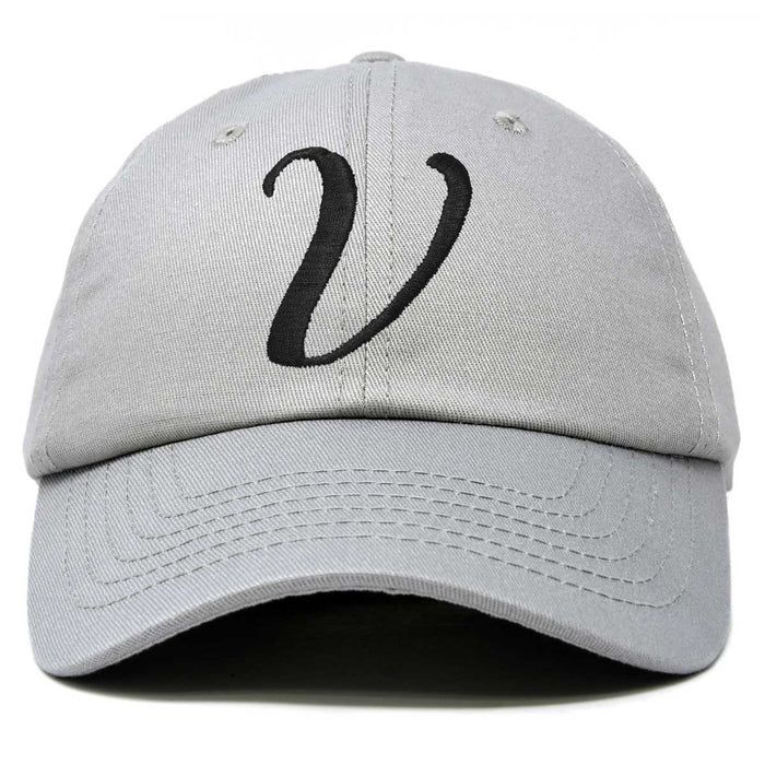Dalix Initial Letter V Hat