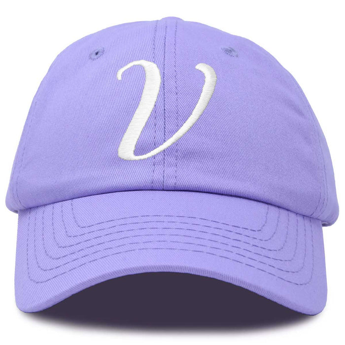 Dalix Initial Letter V Hat