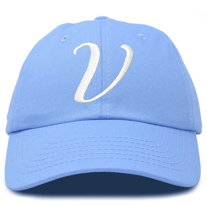 Dalix Initial Letter V Hat