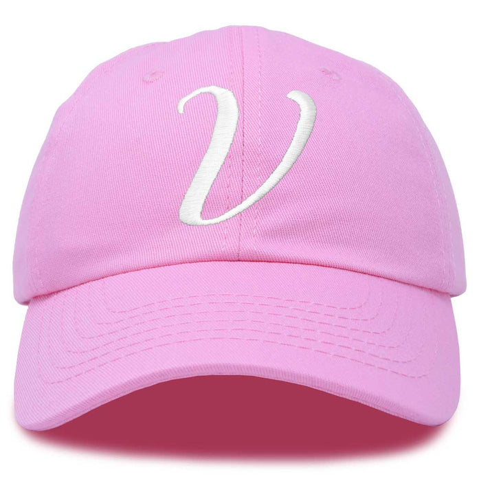 Dalix Initial Letter V Hat