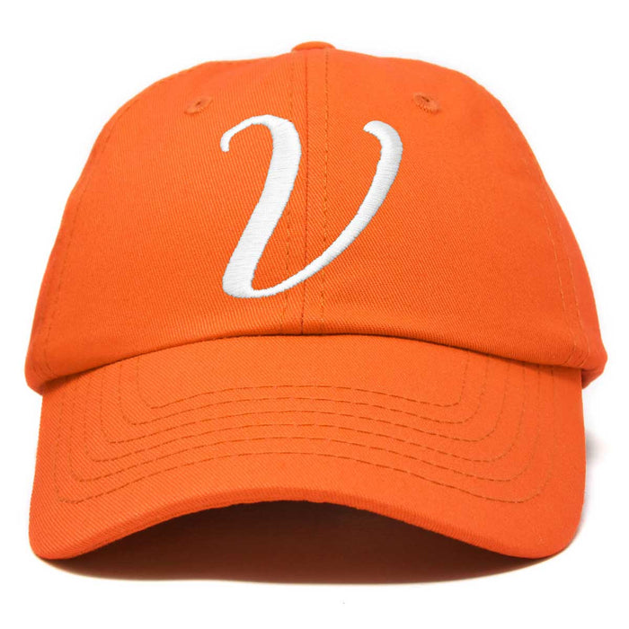 Dalix Initial Letter V Hat