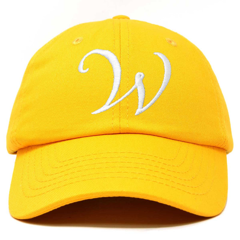 Dalix Initial Letter W Hat