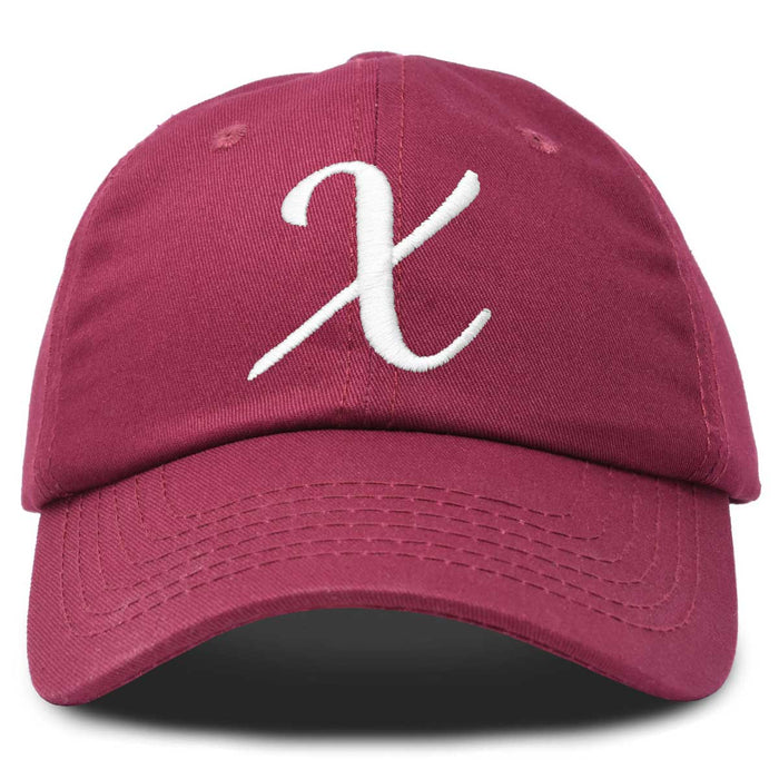 Dalix Initial Letter X Hat