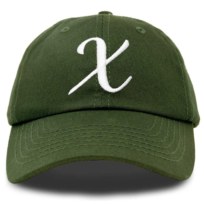 Dalix Initial Letter X Hat