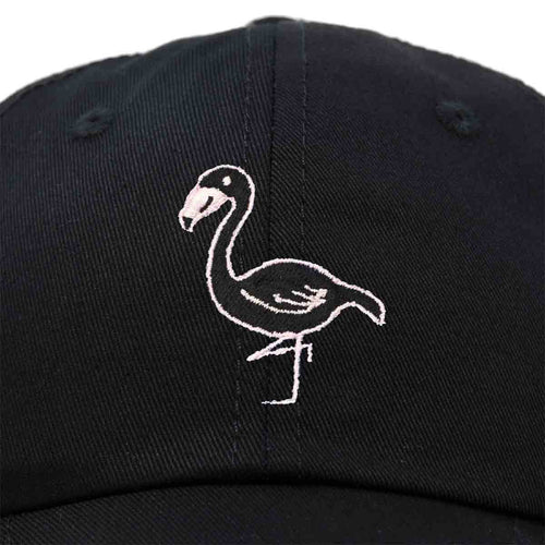 Dalix Black Flamingo Cap