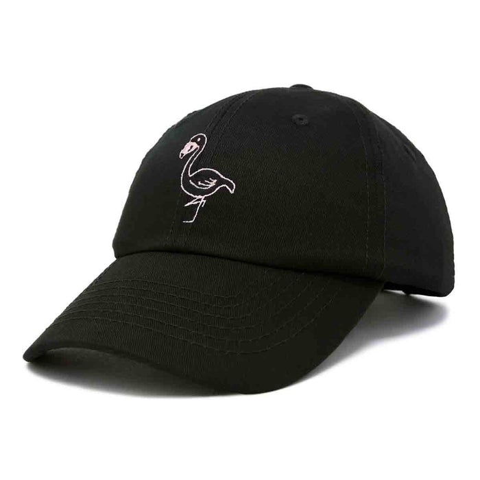 Dalix Black Flamingo Cap