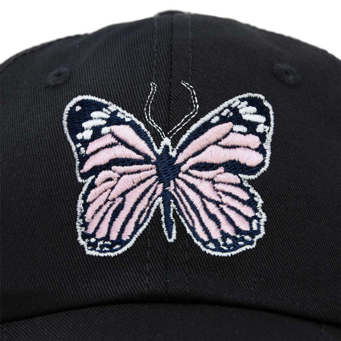 Dalix Pink Butterfly Hat