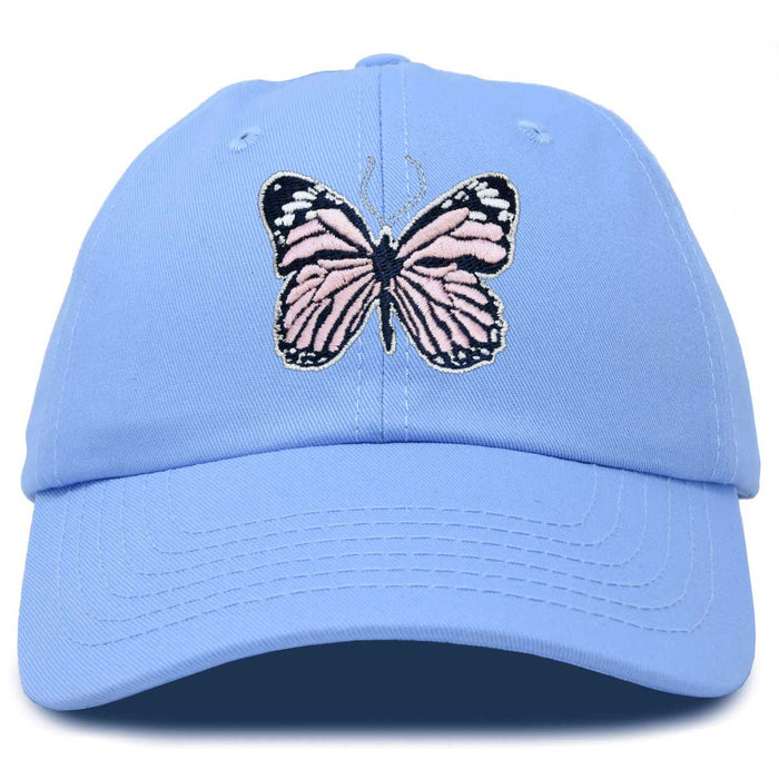 Dalix Pink Butterfly Hat