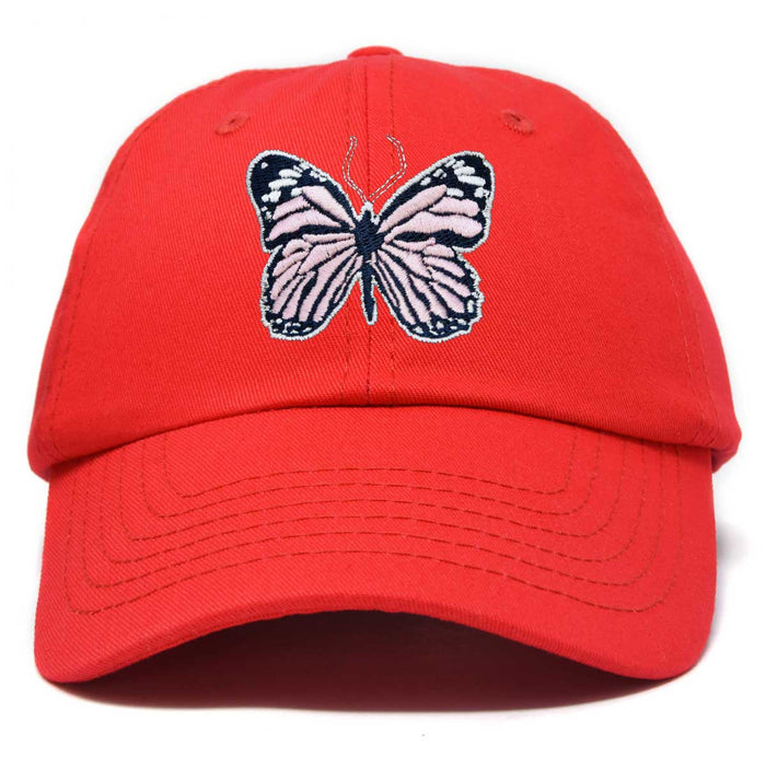Dalix Pink Butterfly Hat