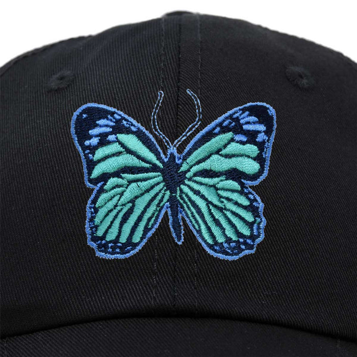 Dalix  Blue Butterfly Hat