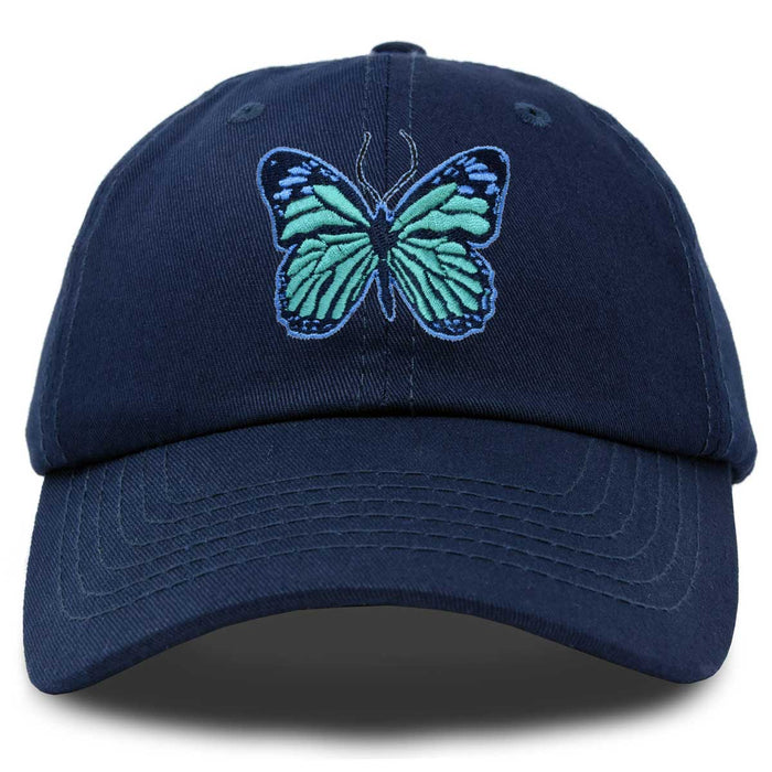 Dalix  Blue Butterfly Hat