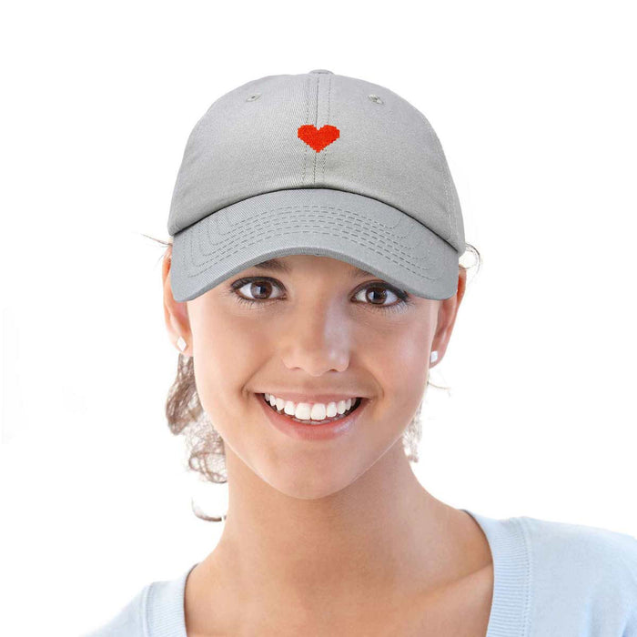 Dalix Pixel Heart Hat