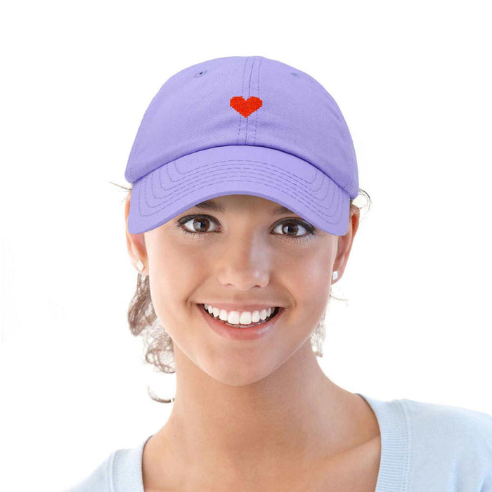 Dalix Pixel Heart Hat