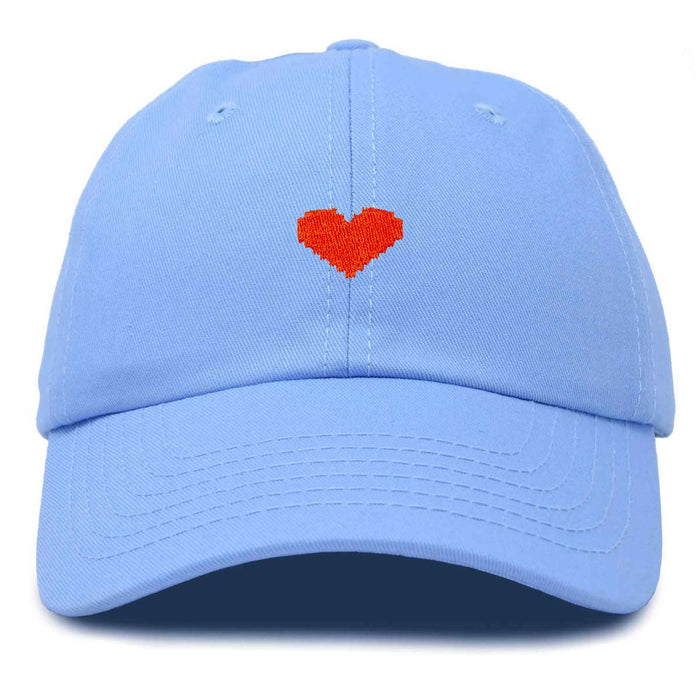 Dalix Pixel Heart Hat